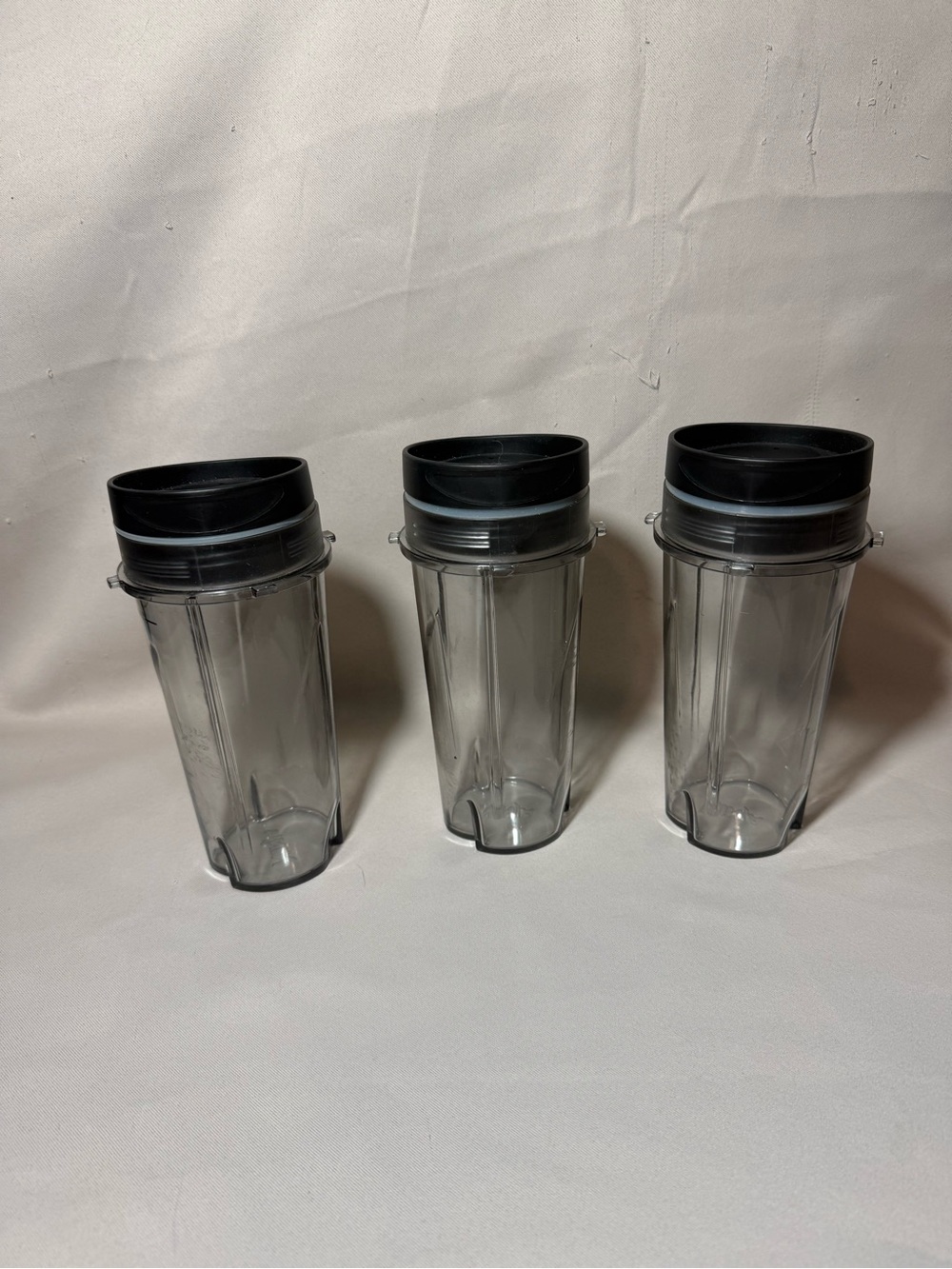 3 Ninja Blender 16 oz Cups With Lids